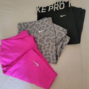 Like New Nike bike shorts lot size xl